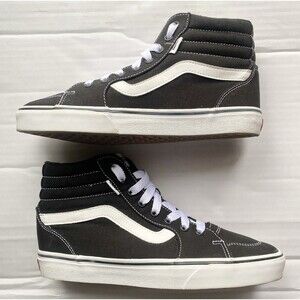 Vans Sk8-Hi Classic High-Top Sneakers Black/White Women’s Size 9.5